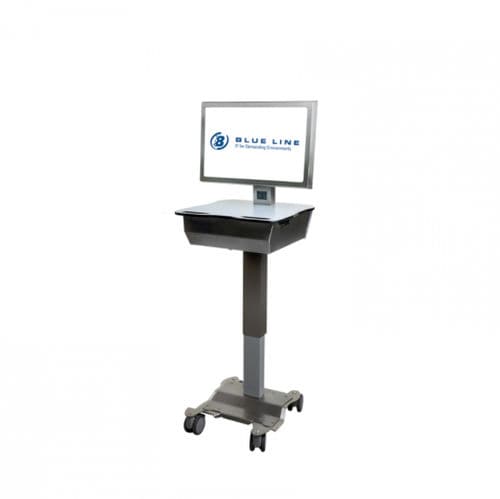 Terminal de operador con pantalla táctil - T1000 - blue-line.com - móvil / LCD / de acero inoxidable