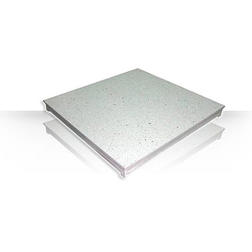 Loseta de aluminio - L60A - MayAir - de aluminio fundido / de vinilo / antiestática