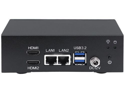 Computadora Edge AI - IES-12A1 - EverFocus Electronics Corporation - box / embarcada / en riel DIN