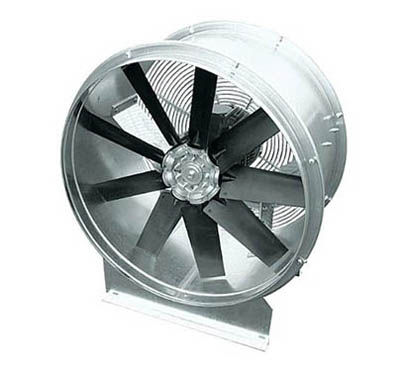 Ventilador axial - AXALU - FRANCE AIR - de evacuación de humos / industrial