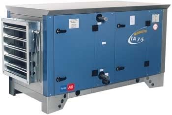 Central de tratamiento de aire horizontal - 2 000 - 35 000 m³/h | MODULYS TA 7.5 - FRANCE AIR - flujo simple