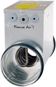 Calefactor de aire - SYSTAIR CIREC  - FRANCE AIR - de conductos / de convección / eléctrico