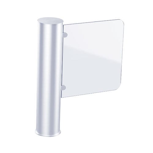 Portón abatible - GLASS GATE - FBMECASYSTEM - automático / para control de acceso / de vidrio