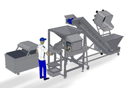 Línea de embalaje para la industria alimentaria - FF-line2 - Forsfood Oy - para productos alimentarios / de embalajes flexibles / de cinta transportadora