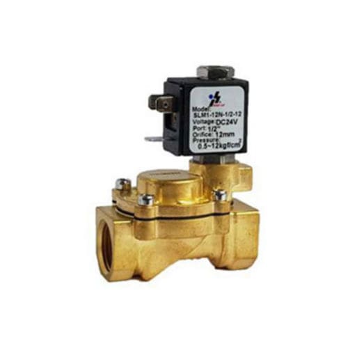 Electroválvula de control asistido - SLM1 series - Genn Dih - de 2 vías / para gas / de pequeñas dimensiones