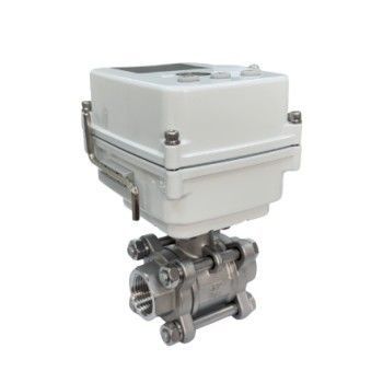 Válvula de bola - EBV series - KaoLu - con actuador eléctrico / con mando eléctrico / de regulación