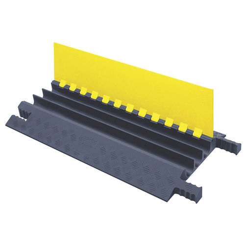 Protector para cable para el paso de vehículos - Grip Guard® - Justrite Safety Group - fijado al suelo / de poliuretano / adiamantado