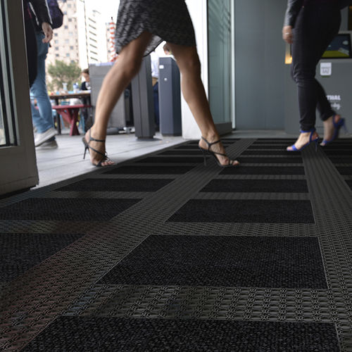 Alfombra de entrada - Master Flex HHP™ C12 693 - Justrite Safety Group - absorbente / antideslizante / antisuciedad