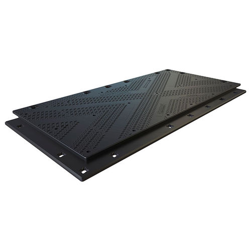 Alfombra protección del suelo - TuffTrak® XT - Justrite Safety Group - de polietileno / de exterior / negra