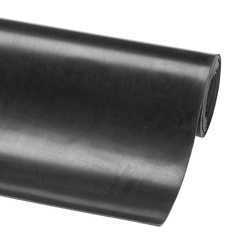 Alfombra antideslizante - Table Tac P3™ smooth 742 - Justrite Safety Group - de caucho / negra