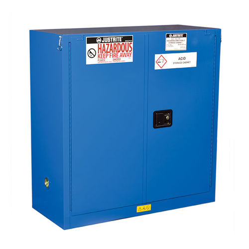 Armario para productos peligrosos - ChemCor® - Justrite Safety Group - de seguridad / de suelo / con estantes
