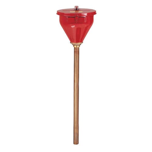 Embudo para barril - 0820 - Justrite Safety Group - con tapa