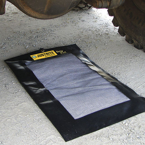 Alfombra absorbente - 2846  - Justrite Safety Group - modular / de PVC / para espacio húmedo