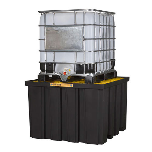 Caja-palé de polietileno - EcoPolyBlend™ 28674 - Justrite Safety Group - para almacenamiento / de protección / para productos químicos