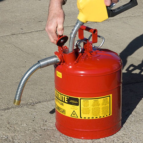 Jerricán de metal - AccuFlow™ - Justrite Safety Group - circular