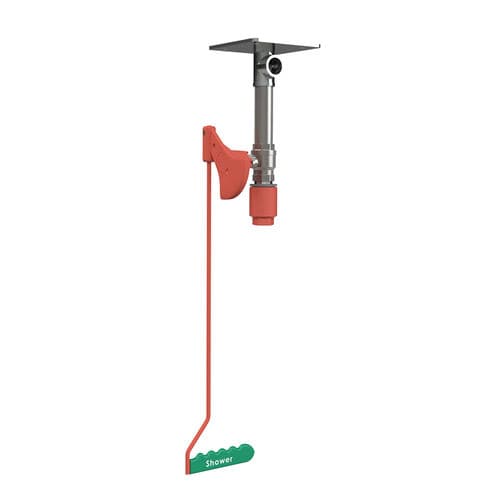 Ducha de seguridad para techo - EXP-23GS/V - Justrite Safety Group - de interior / protegida contra el hielo