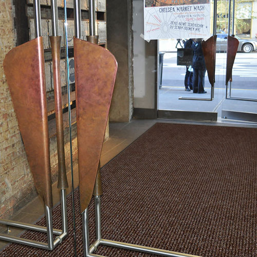 Alfombra antisuciedad - Heritage Rib® 117 - Justrite Safety Group - antiestática / estriada / de polipropileno