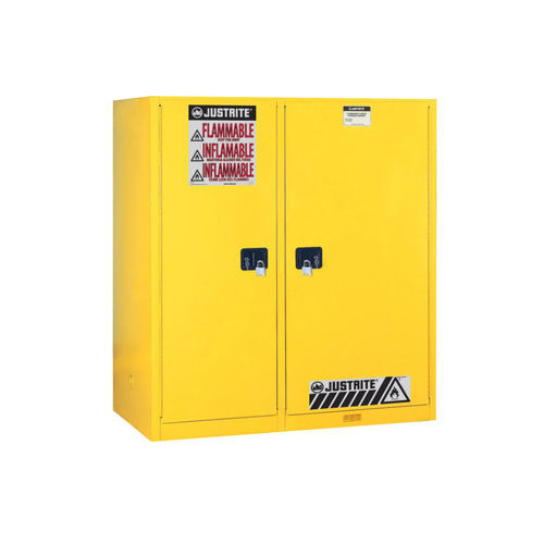 Armario para productos inflamables - Sure-Grip® EX - Justrite Safety Group - de seguridad / de suelo / con estantes
