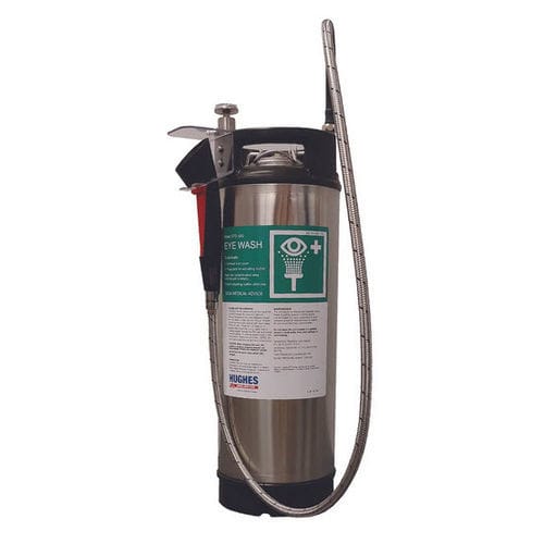 Ducha de seguridad portátil - STD-38G - Justrite Safety Group - con lavaojos y lavacara / autónoma