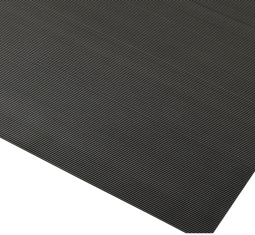 Alfombra antideslizante - Rib ‘n’ Roll™ ESD 754 Notrax - Justrite Safety Group - estriada / de caucho