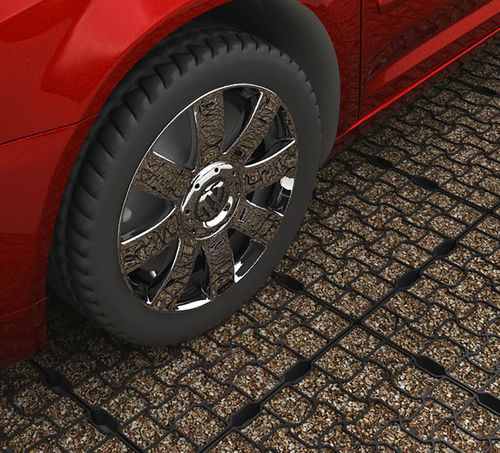 Reja de plástico - ShedGrid® TTS Checkers™ - Justrite Safety Group