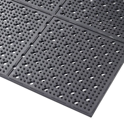 Alfombra antideslizante - T23-BL series - Justrite Safety Group - antifatiga / de caucho / de interior