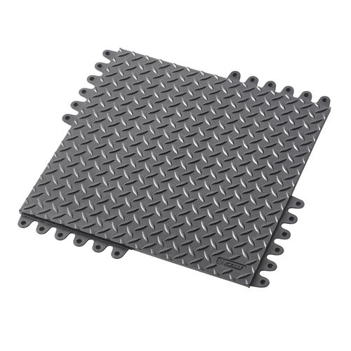Alfombra antifatiga - 574-BL series - Justrite Safety Group - ESD / de protección / modular