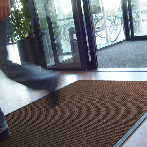 Alfombra antisuciedad - Guzzler™ 166 - Justrite Safety Group - de burbujas / de caucho / para espacio húmedo