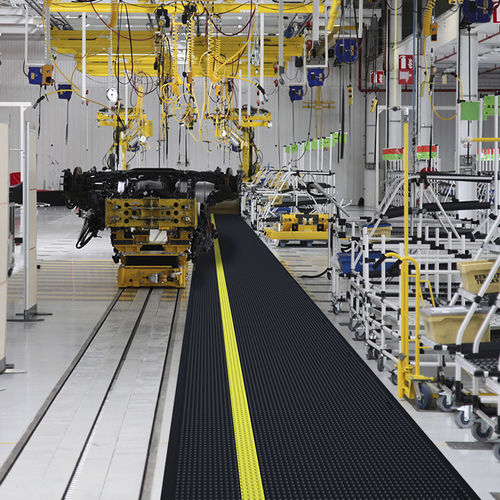Alfombra antifatiga - Skywalker HD Marking Line&trade; 469 Notrax 5S - Justrite Safety Group - modular / de caucho nitrilo / amarilla