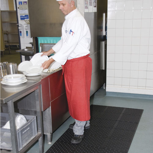 Alfombra antideslizante - T23 Multi Mat II® - Justrite Safety Group - antifatiga / de trabajo / de caucho
