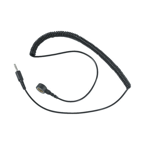 Cable eléctrico Socket - ESD Coil Cord 053 - Justrite Safety Group - ESD / monoconductor / de puesta a tierra