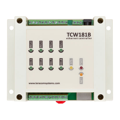 Módulo de E/S remoto - TCW181B-CM - Teracom - digital / Ethernet / 8 canales