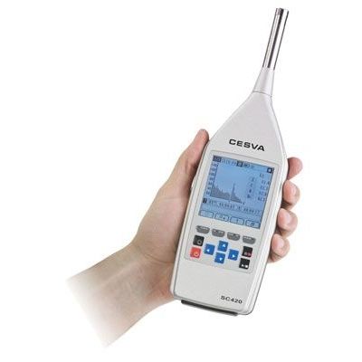 Sonómetro integrador - SC420 - SINUS - clase 1 / digital / en tiempo real