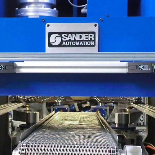 Sistema de transferencia para prensa - ZHGV series - Sander Automation - para transporte / automatizado / programable