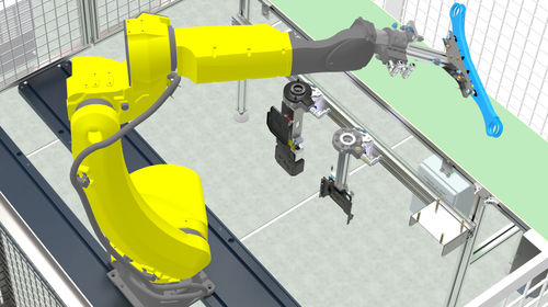 Robot cartesiano - Sander Automation - 4 ejes / de manipulación / de carga