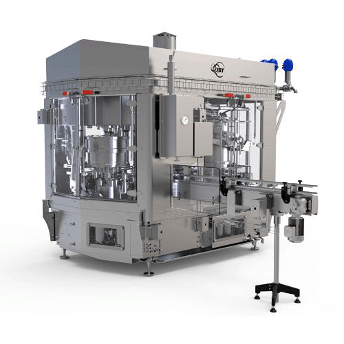 Tapadora - crimpadora - selladora de latas de conservas - TwinTec™ - JBT Corporation - automática / de bebidas / para alimentos