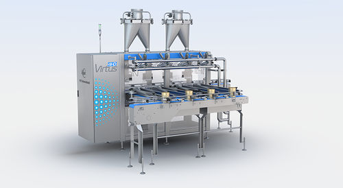 Llenadora automática - PLF Virtus&trade; - JBT Corporation - de latas / para polvo / para la industria agroalimentaria