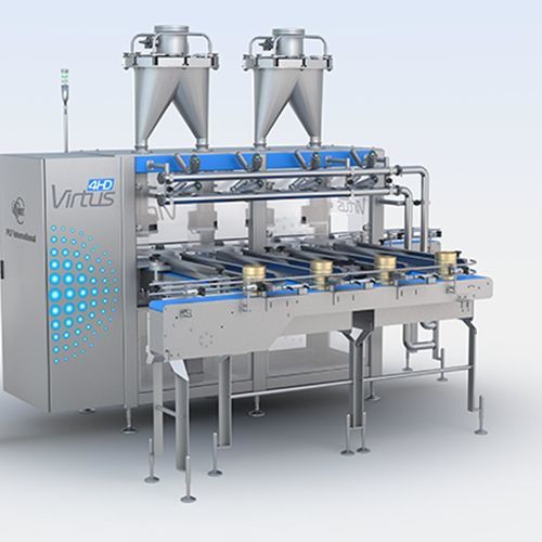 Llenadora automática - PLF Virtus™ - JBT Corporation - para botellas de plástico / de latas / para recipientes de cristal