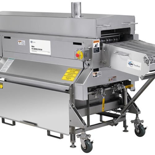 Freidora industrial continua - Stein FA-5 - JBT Corporation - deep-fat / con transportador / de altura regulable