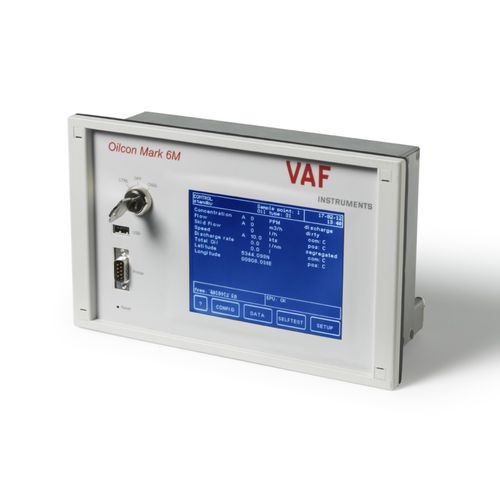 Sistema de supervisión de agua - Oilcon® Mark 6 - VAF Instruments - continuo
