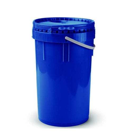 Cubo de plástico - 7566006110 - EVOPACK - redondo / con tapa / con asidero