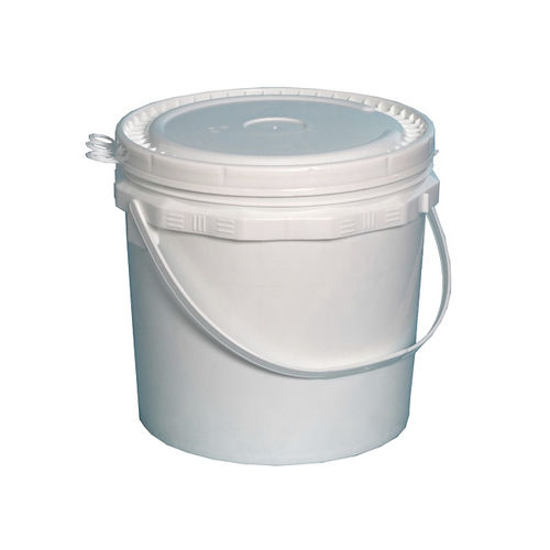 Cubo de plástico - 7515006110 - EVOPACK - redondo / con tapa / con asidero