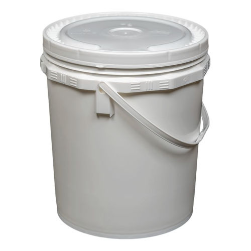 Cubo de plástico - 7521006110 - EVOPACK - redondo / con tapa / con asidero