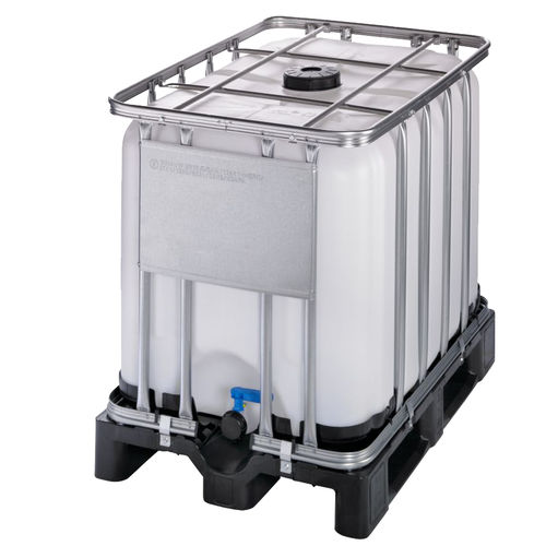 Contenedor IBC de plástico - 00004 - EVOPACK - para líquido / para productos peligrosos / de almacenamiento