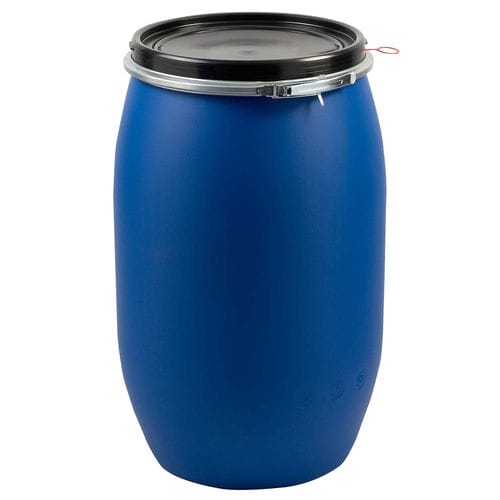 Bidón de polietileno de alta densidad PEAD - 60STD - EVOPACK - de abertura total / con tapa / para productos peligrosos