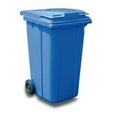 Contenedor de residuos de PEAD - KA-240 - EVOPACK - de residuos industriales / con tapa / con 2 ruedas