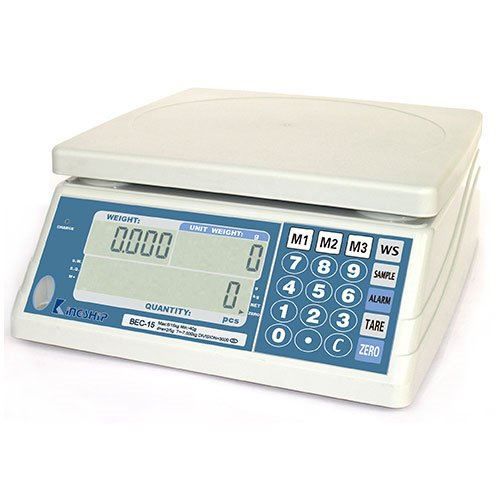 Balanza contadora - BEC Series - KINGSHIP WEIGHING MACHINES CORP. - electrónica / kilogramo / con pantalla LCD