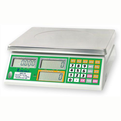 Balanza de plataforma - AEC Series - KINGSHIP WEIGHING MACHINES CORP. - contadora / electrónica / kilogramo