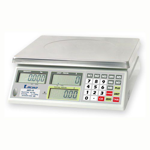 Balanza de plataforma - AEP/AEPL Series - KINGSHIP WEIGHING MACHINES CORP. - electrónica / peso precio / kg