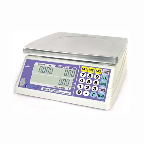 Balanza electrónica - BEP series - KINGSHIP WEIGHING MACHINES CORP. - peso precio / con pantalla LCD / 110 V